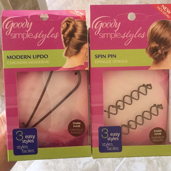 Goody Accessories Bundle Modern Updo And Spin Pin For Hair